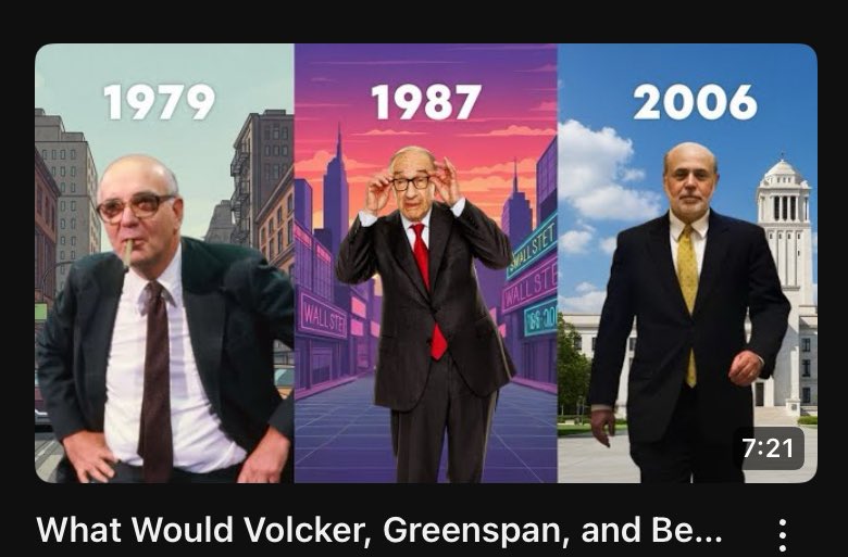 KidsStudio27066's tweet photo. I had been trying YouTube channel for almost 3 years still trying.

What Would Volcker, Greenspan, and Bernanke Do? The Fed’s Rate Freeze Through Three Legends
https://t.co/JnaryRyGGT https://t.co/UvqimBc11K
