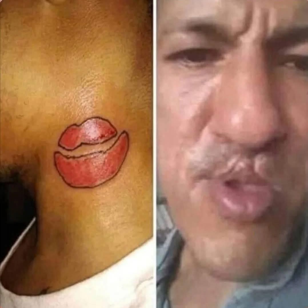 Se tatuó un ñeso...