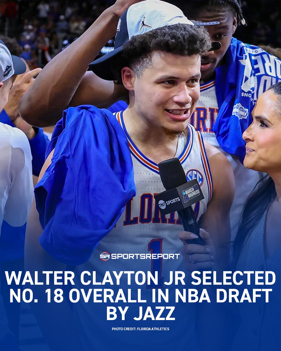 SRFloridaGators's tweet image. CONGRATULATIONS to Walter Clayton Jr.! 👏