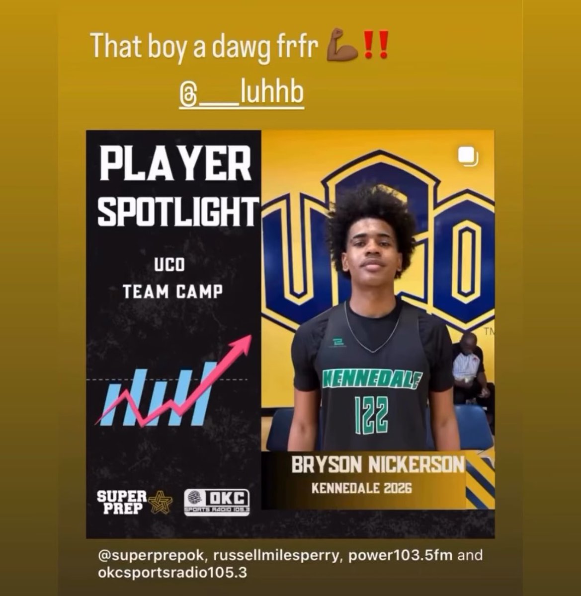 Tony From Texas (@tony_mach1) on Twitter photo โฆ<a href="/BrysonNickerson/">Bryson Nickerson</a>โฉ of โฆ<a href="/BasketballatKHS/">Kennedale Basketball</a>โฉ was shutting down 4 star players and carving up defenses this week at the โฆโฆ<a href="/occmbb/">OCC Basketball </a>โฉ camp. High IQ and effort player that can guard all 5 positions while filling up the stat sheet.
#ElevaTEU โฆ<a href="/BrysonNickerson/">Bryson Nickerson</a>โฉ of โฆ<a href="/BasketballatKHS/">Kennedale Basketball</a>โฉ was shutting down 4 star players and carving up defenses this week at the โฆโฆ<a href="/occmbb/">OCC Basketball </a>โฉ camp. High IQ and effort player that can guard all 5 positions while filling up the stat sheet.
#ElevaTEU
