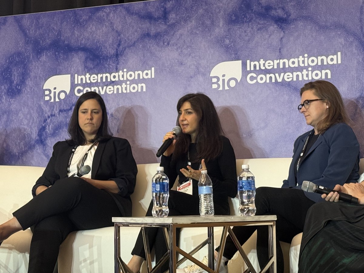 I joined <a href="/iamjulieo/">Julie O’Shaughnessy</a>, <a href="/KateRochlin/">Kate Rochlin</a>, and <a href="/bruna_paulsen/">Bruna Paulsen</a> last week at BIO, to talk about biomanufacturing for advanced medicines -- such a critical piece of making this field work. Big thanks to <a href="/MadridMarinna/">Marinna Madrid</a> for moderating and giving me the opportunity to spotlight the work we've