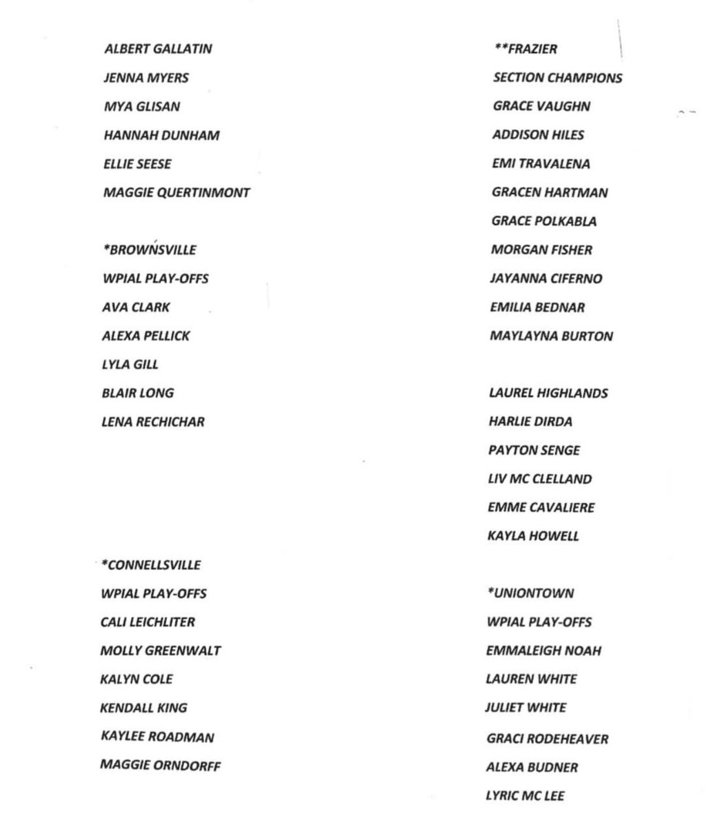 EmmeTravalena28's tweet photo. For my Freshman season I was selected for all county back in May, and this week I was selected for the 2025 post-gazette All-Section softball team.
WPIAL Class 2A- Section 4
@TeamPAHall14U @teampafastpitch @Toddythomas8 @AGLSoftball https://t.co/Ju7scRQrjr