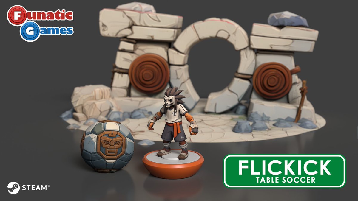 Funatic_Games's tweet photo. So excited to share this.

I promised a whole new way to play. FlicKick Table Soccer is now being themed. A new way to play the game.

#unity #indiegame #indiegamedev #gamedevelopment #unitygames #gamedev #ai #chatgpt #videogame #indiegames #tablesoccer #tablefootball #subbuteo https://t.co/snnNvlD4uI