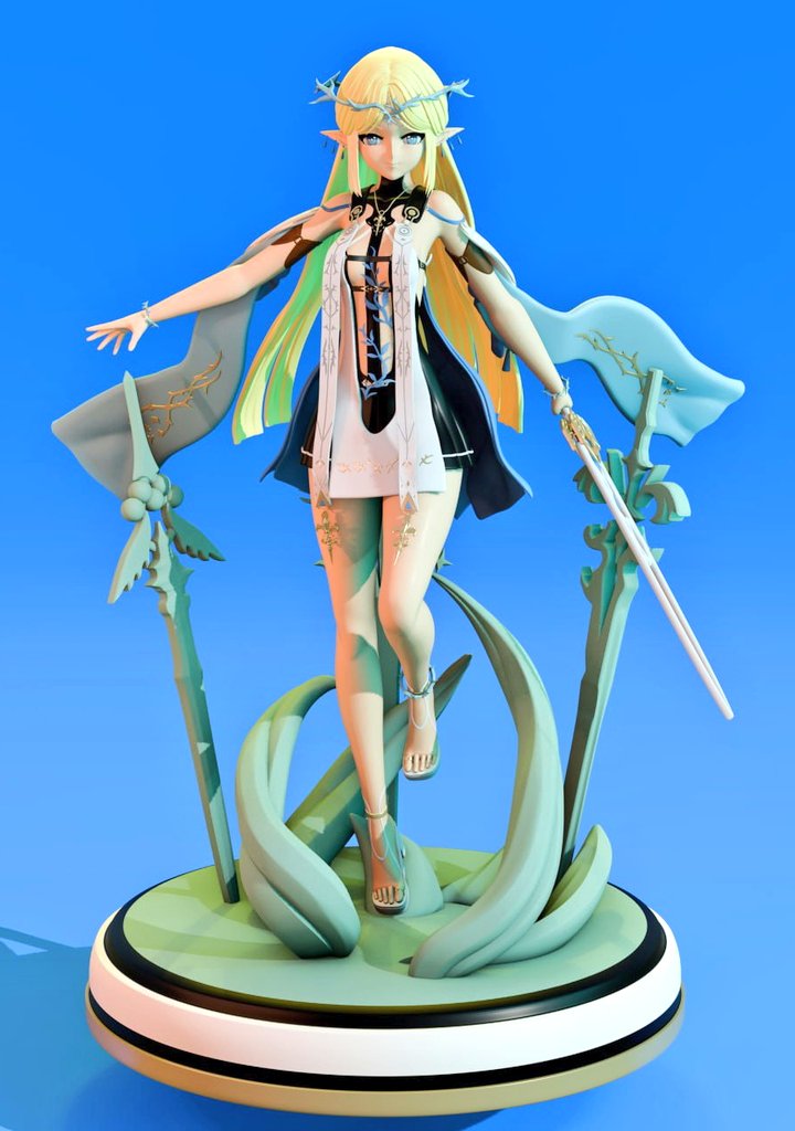 Officially ready and uploaded to my Cults 3D account 👌🏻😎

I'll have a special 50% discount for my first 5 buyers 🧐

Thank you for your support!

#WuWa #anime   #WutheringWaves2ꓸ4 #Cartethyia #Fleurdelys #3dart #blender #wipart #animeart