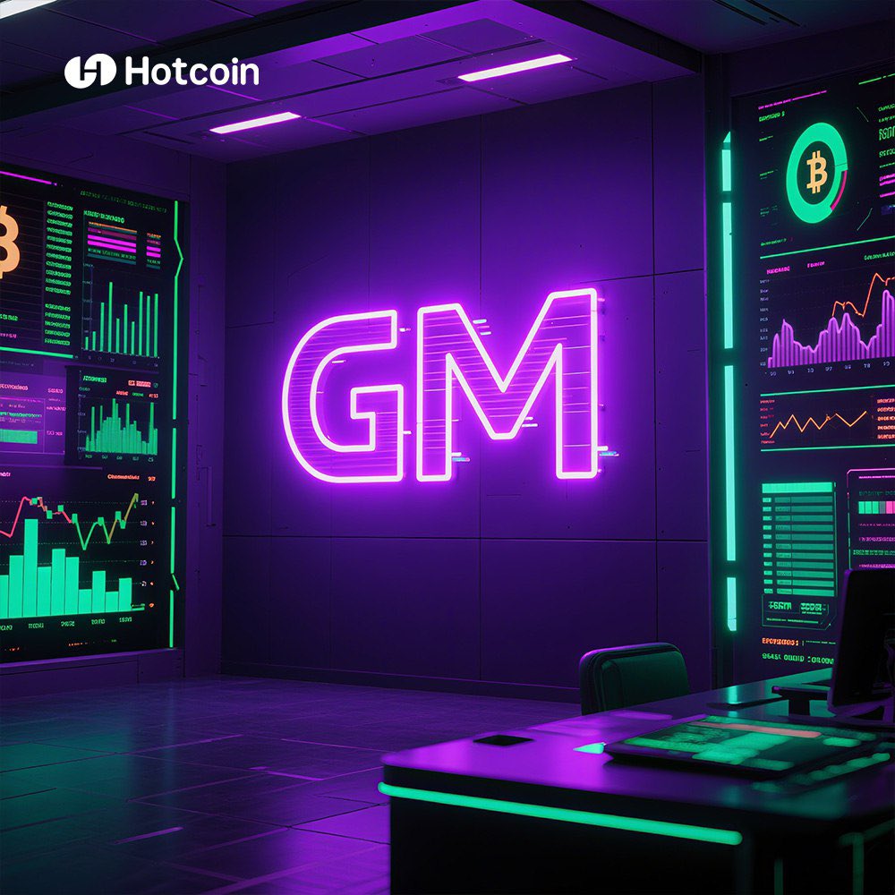 Charts say “UP” 📈
Mood says “GM” ☕️
Wallet says “Thank you.” 💸
#Hotcoin #MemeVibes #Crypto #Bitcoin  #altcoin