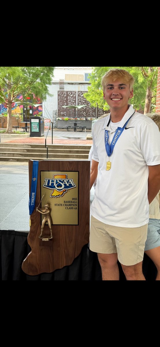 State Champion and named to the Academic All-State Team. Congrats Nate! Good luck at Western Michigan studying Aerospace Engineering!