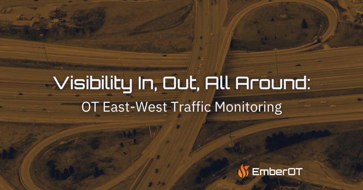 #ICS environments have no shortage of traffic. But when it comes to operational visibility, the traffic that matters most is often the easiest to overlook.

Our new article explains why east-west traffic is essential to monitor in ICS environments.

emberot.com/resources/blog…