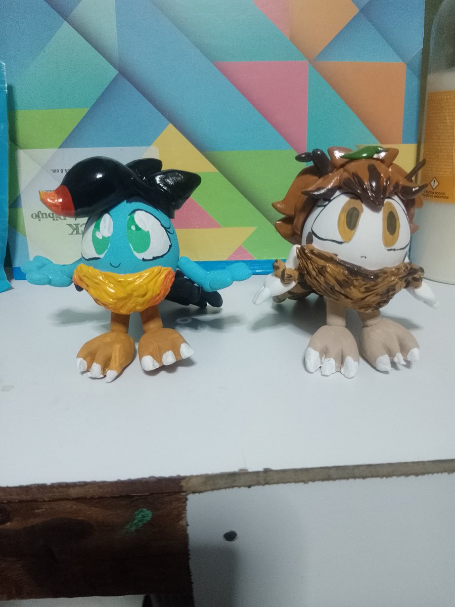 IRosas29560's tweet photo. Finalmente después de dos años las tenemos a Mila la tucán y siena la búho y cómo siempre hermosos con mucho amor ✨💖 
#ellegadodetotoydi #huevocartoon #art #manualidades #arte https://t.co/tQEj6ArM8Y