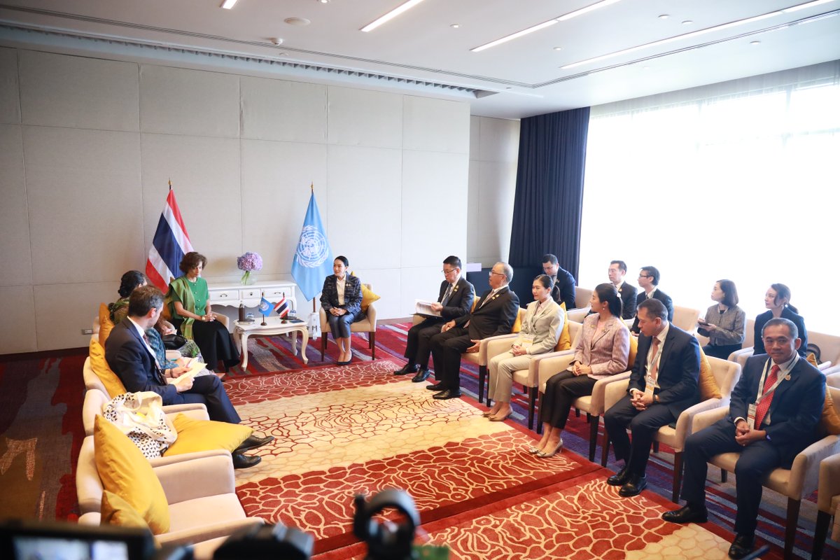 TIDC (@tidc_hub) on Twitter photo PM joins <a href="/UNESCO/">UNESCO 🏛️ #Education #Sciences #Culture 🇺🇳</a> to plan sustainable #AIethics development at "The 3rd UNESCO Global Forum on the Ethics of AI 2025." 🤝
Focused on education, promoting women in AI, & combating deepfake misuse. Thailand's commitment to responsible #AI globally!
Follow updates: PM joins <a href="/UNESCO/">UNESCO 🏛️ #Education #Sciences #Culture 🇺🇳</a> to plan sustainable #AIethics development at "The 3rd UNESCO Global Forum on the Ethics of AI 2025." 🤝
Focused on education, promoting women in AI, & combating deepfake misuse. Thailand's commitment to responsible #AI globally!
Follow updates: