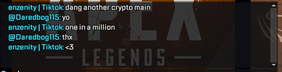 W mans 
#Apexlegends