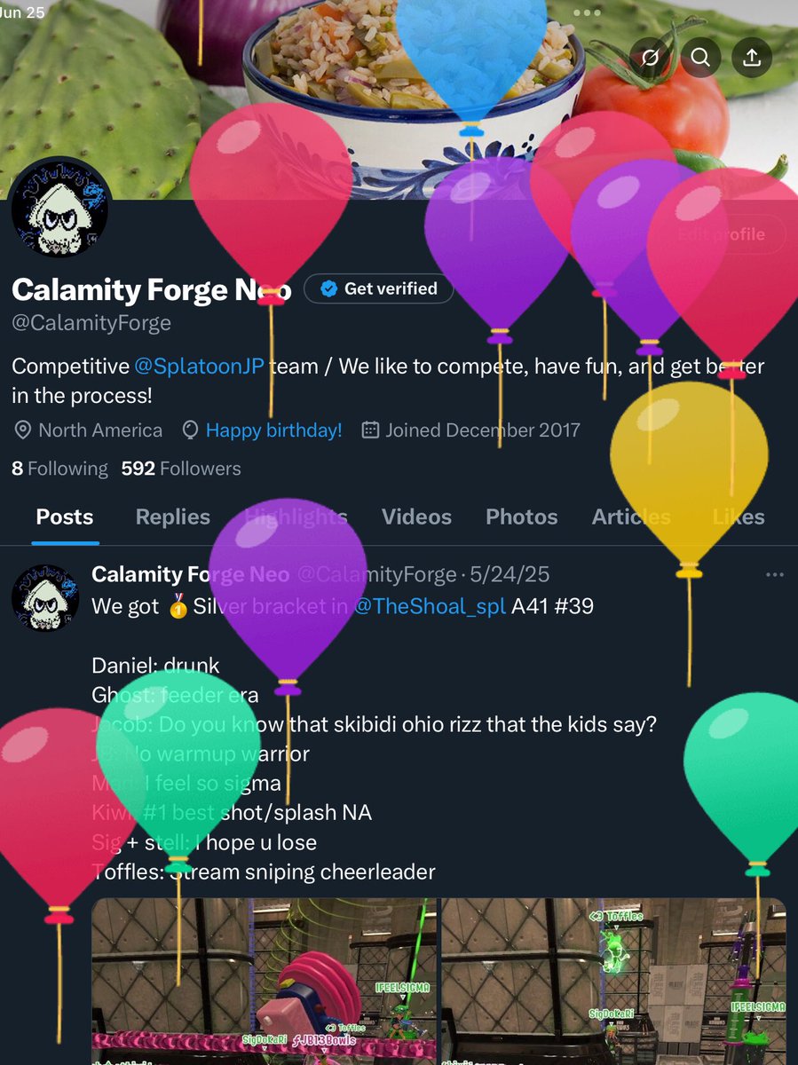 Today is our 9th year anniversary as a Splatoon team! We’re thankful for everyone that has joined us across the years, each one of them has played a crucial role in our Splat journey! Thank you everyone for the support and we’re looking forward to many more years to come 🥳
