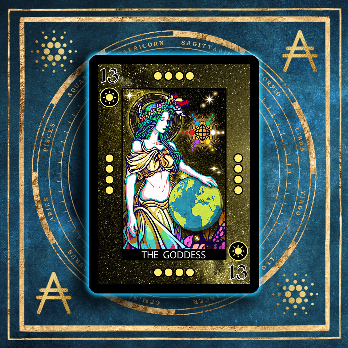 GAIAstakepool's tweet photo. 🔥Check it out!🔥

We've dropped three Captivate cards for delegators, including the enchanting "The Goddess" cards 👀

- The Goddess [Light]
- The Goddess [Dark]
- The Metaverse [Wild]

Claim your cards here 👇
https://t.co/B2mvnFHjPN
or
https://t.co/LbpWw2IFoA

Delegators staking 50 $ADA or more to GAIA are eligible. 

Next drop is in July, so make sure you are staking to claim your awesome #Cardano cards 🚀