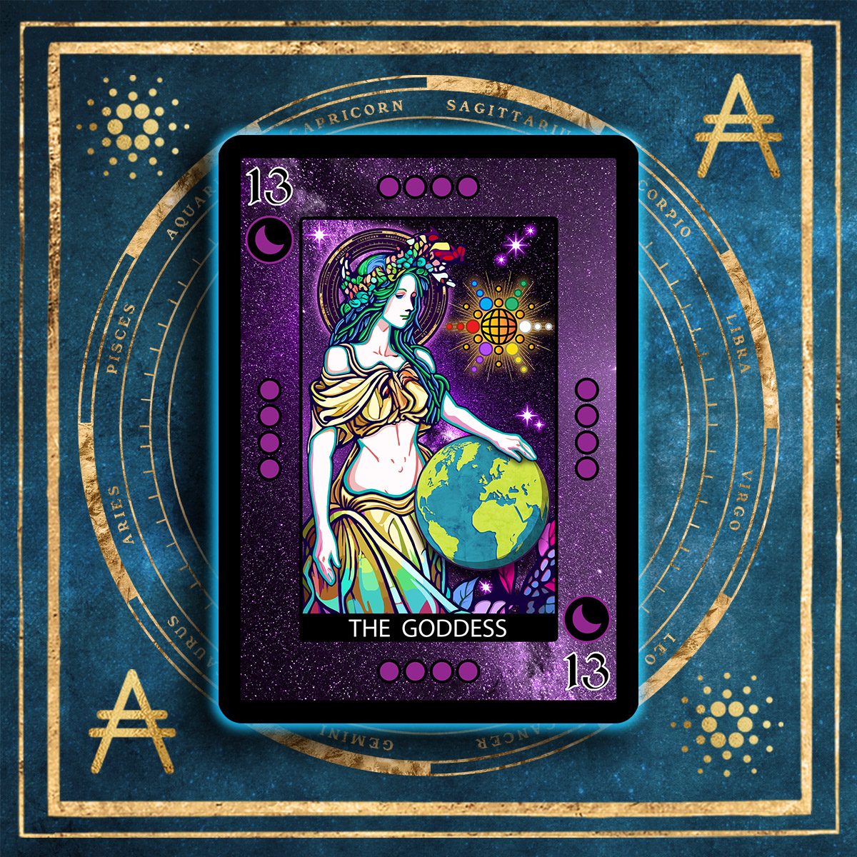 GAIAstakepool's tweet photo. 🔥Check it out!🔥

We've dropped three Captivate cards for delegators, including the enchanting "The Goddess" cards 👀

- The Goddess [Light]
- The Goddess [Dark]
- The Metaverse [Wild]

Claim your cards here 👇
https://t.co/B2mvnFHjPN
or
https://t.co/LbpWw2IFoA

Delegators staking 50 $ADA or more to GAIA are eligible. 

Next drop is in July, so make sure you are staking to claim your awesome #Cardano cards 🚀