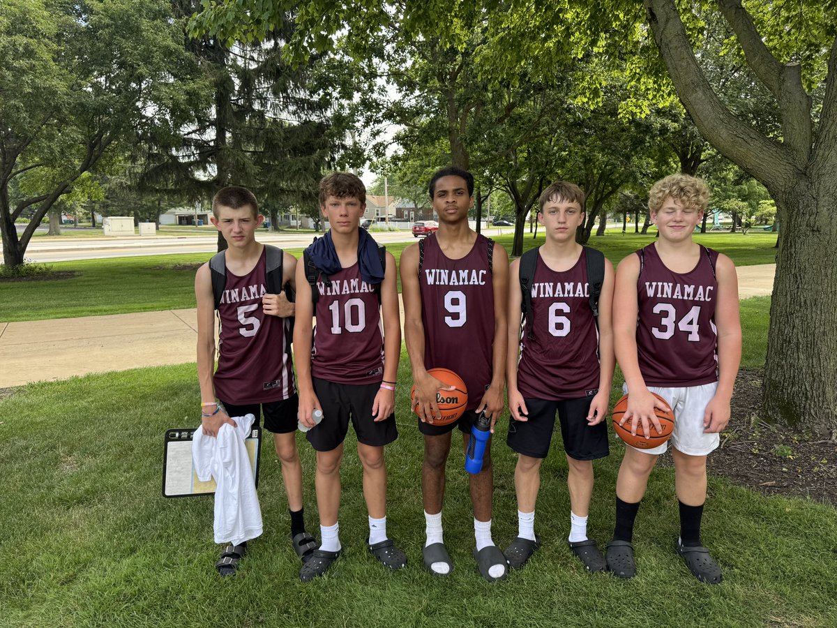 Freshman boys did a really good job at D-One camp.
