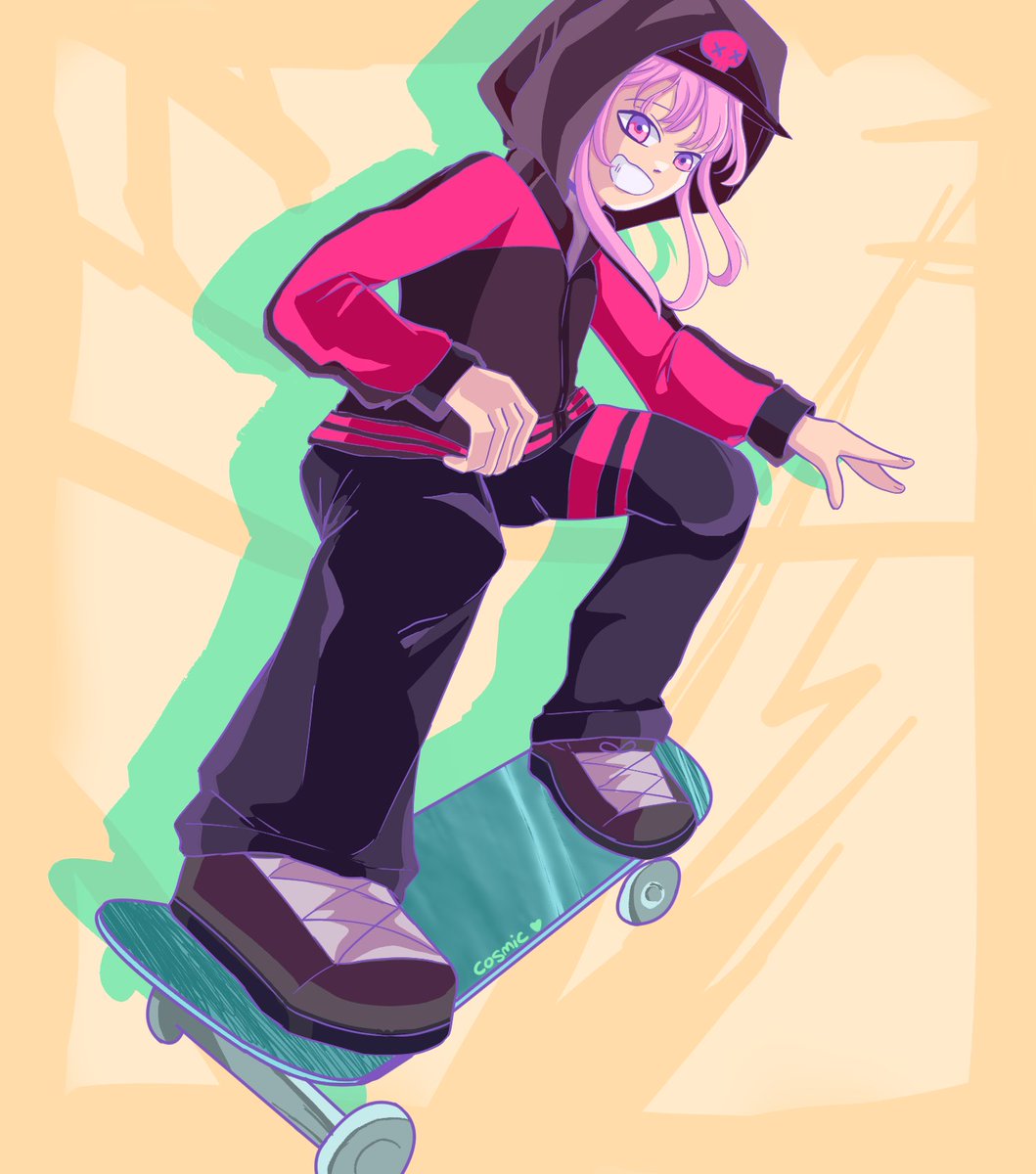 Cosmicbaseballr's tweet photo. found a great reference and i wanted to practice poses and i love calli #callillust https://t.co/Mm8WAIQSKU