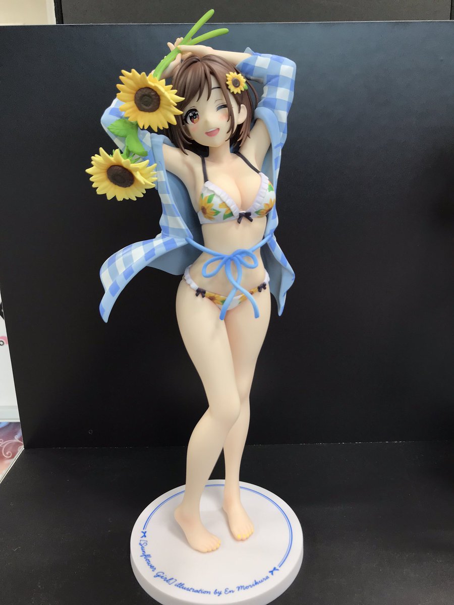 PLUMSHOP_PMOA's tweet photo. ・森倉円オリジナルイラスト [向日葵の女の子]

サンプルが到着しました🌻

ご覧くださいこの爽やかなかわいさ😆
ジメジメした暑さも吹き飛びますね〜!
ネイルなどの細かいこだわりがスゴイんです✨

お顔はPLUM限定版の「ウインク」差分表情パーツを使用しています😉

是非お買い求めくださいね🌻 https://t.co/DDW7CwJuVV