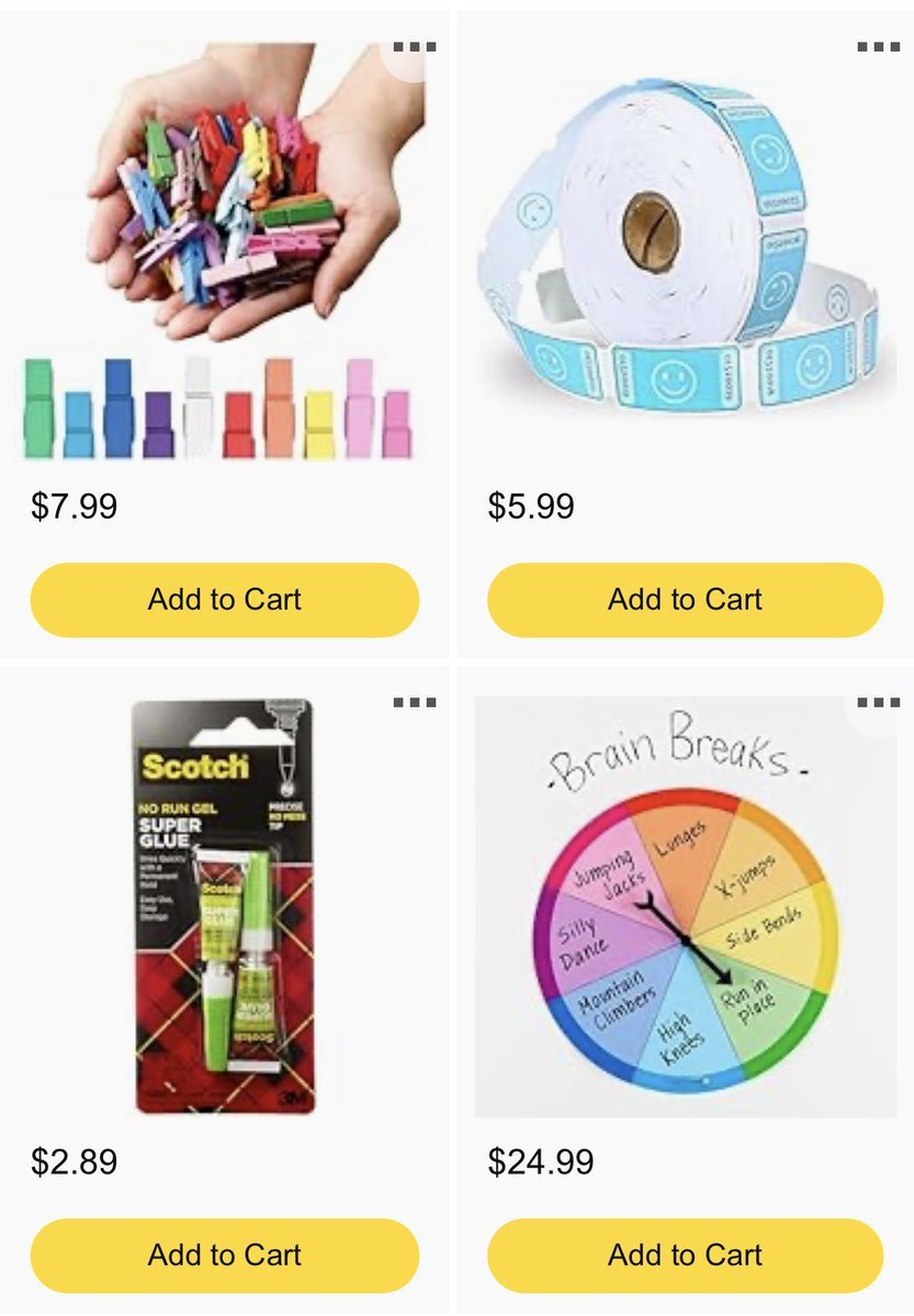 mrs_wollin's tweet image. 🧡📚✨Teacher hearts are full, but our supplies are running low! Help stock our classroom with some much-needed items! 🖍️✏️📦
Every sprinkle of support makes a BIG impact! 🙌🍎 Click link below or RT.
amazon.com/hz/wishlist/ls…
#clearthelist #SupportATeacher #ClassroomWishlist