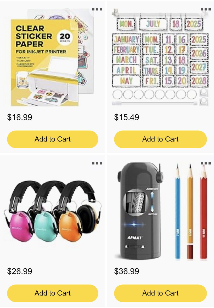 mrs_wollin's tweet image. 🧡📚✨Teacher hearts are full, but our supplies are running low! Help stock our classroom with some much-needed items! 🖍️✏️📦
Every sprinkle of support makes a BIG impact! 🙌🍎 Click link below or RT.
amazon.com/hz/wishlist/ls…
#clearthelist #SupportATeacher #ClassroomWishlist