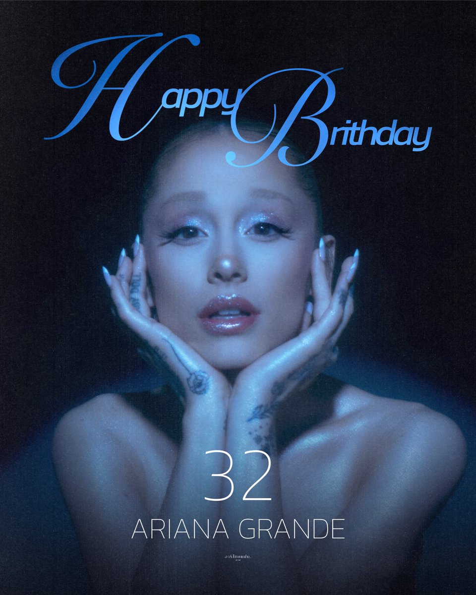 Happy 32nd Birthday ‘Ariana Grande’

26 มิถุนายน 1993 วันคล้ายวันเกิดของสาวอาริปีที่ 32 แล้ว 

มาร่วมอวยพรวันเกิดสาวอาริกัน ｡˚⋆ฺ ♡

#ArianaGrande #ArianaGrandeTH #อาริไทยแฟน