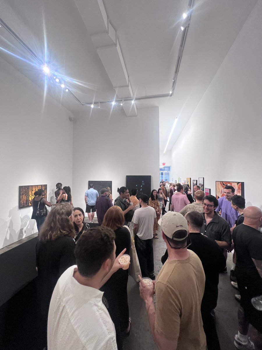 EfdotStudio's tweet photo. Stellar art on display at @heft_gallery https://t.co/o80bzisqdV