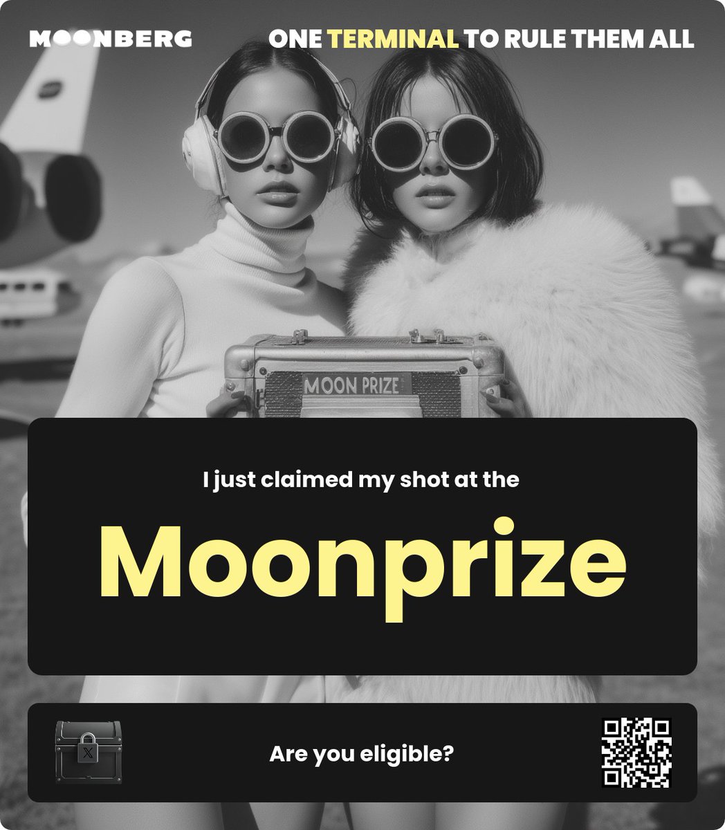CryptoAzureee's tweet image. Just claimed my shot at the MoonPrize from @Moonberg_ai.
Didn't even know I was on the list.
You probably are too ●●