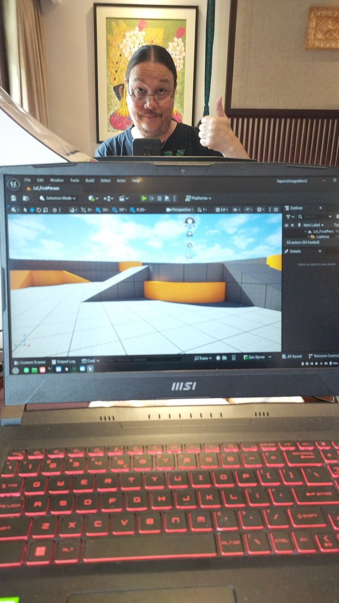 SBGamesHive42's tweet image. #yay - Unreal 5.6 compiled from source running on my Linux Laptop #hopingtosay #goodbyewindows #forever #timewilltell #feeditram