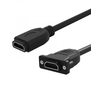 ChloePak9860's tweet image. 🔌 Tough. 🔩 Tidy. ⚡ Reliable.
Our HDMI panel-mount extension cable is made for clean installs &amp;amp; strong signals! 🎯📺🛠️

#QHIndustrial #HDMI #PanelMount #AVGear #CableSolutions #Tech🔧 #Hardware💡