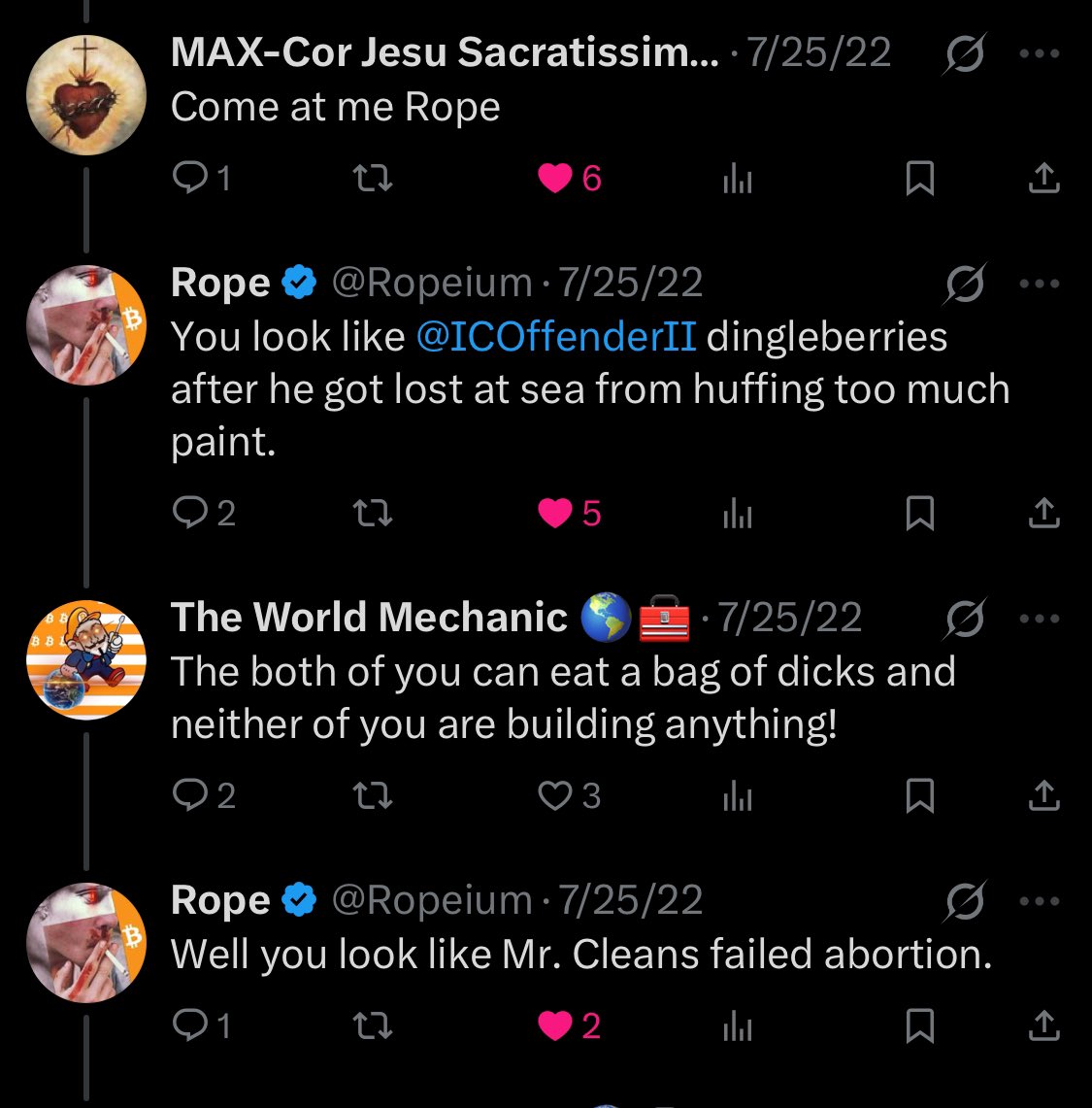 For the rest of my life I will always have to wonder, how did rope throw such a blind shot in the dark, and hit the target so dead center, so easily…