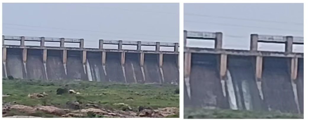 🚨 Complete System Failure 🚨

#TungaBhadra Dam has nearly 52 TMC of water now. The 19th crest gate was washed away on August 10, 2024. It took nearly 10 months just to complete the tender process. A temporary log gate was placed- but now, water is leaking through it!