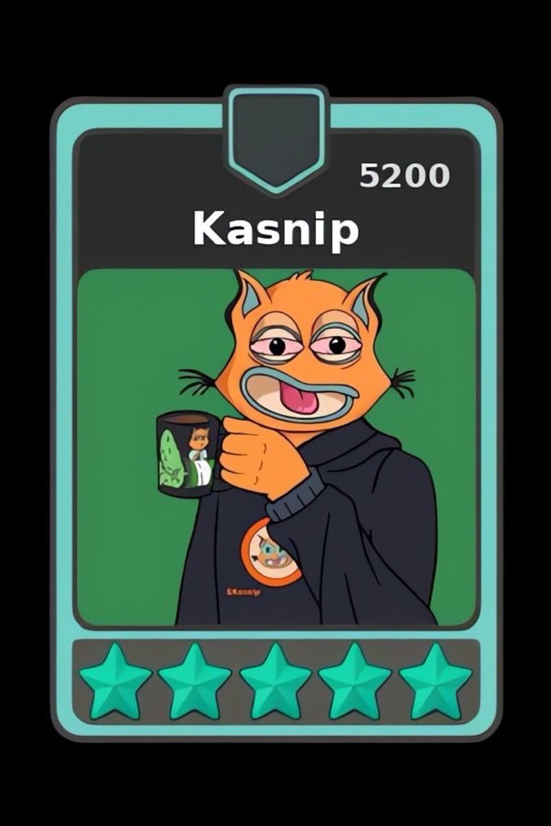 KasnipKRC20's tweet image. OJ Shrimpson has found himself in @kasbtc_krc20 card game! 

Thanks to the team over there for taking the time to add him in and collaborate with us! 🫶

From now until the 30th anyone who mints a $STONEY1 NFT will be entered. Just make sure to let us know if your mint in our…
