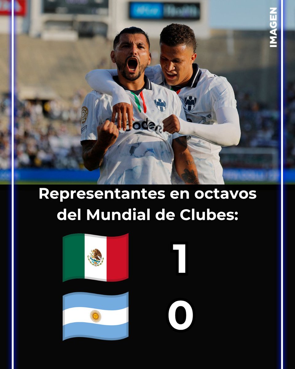 Sí, sí... Tendrán tres Copas del Mundo, pero ningún representante en octavos del Mundial de Clubes. ¡Las cosas como son!

No leemos lloros... 😭😭😭

#RiverPlate #BocaJuniors 
#MundialDeClubes2025