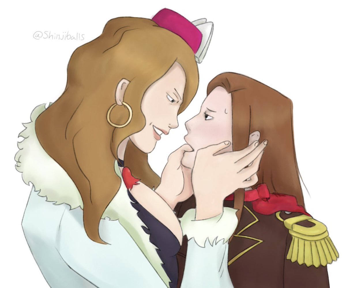 shinjiballs7's tweet photo. Wow Angel thanks for checking Lana’s molars! 
#starrskye #aceattorney https://t.co/d0OuSXUQrP