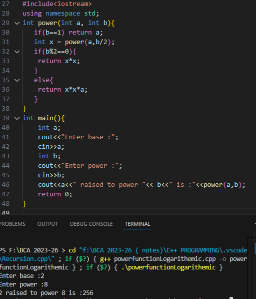 Pushpendra12314's tweet photo. 📅 Day 23 &amp; 24
🗓️ 26 June 2025
Practiced recursion:
• Factorial
• Power (a^b)
• Fibonacci
• Climbing Stairs (Leetcode 70 – recursive)

Recursion getting clear 🔁
#100DaysOfCode #CPP #DSA #Recursion #Leetcode70 https://t.co/xnPqnb2YeJ