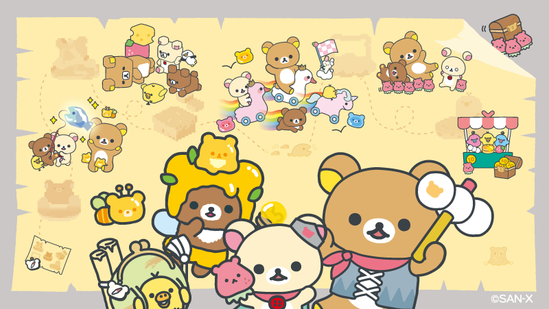 ゲームの世界で、ドキドキワクワクの大冒険！

#ゲーミングリラックマ