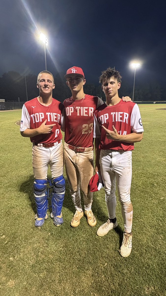 Top Tier KY 2027 Red (@toptierky27red) on Twitter photo 2 good wins today at the Pastime 16u National Championships. Great defense and 22 hits on the day led by <a href="/LukeJackson522/">Luke Jackson</a> who was 5 for 6. <a href="/benprender24/">Ben Prendergast</a> and <a href="/AaronHobso57973/">Aaron Hobson</a> added multiple hits. 2 good wins today at the Pastime 16u National Championships. Great defense and 22 hits on the day led by <a href="/LukeJackson522/">Luke Jackson</a> who was 5 for 6. <a href="/benprender24/">Ben Prendergast</a> and <a href="/AaronHobso57973/">Aaron Hobson</a> added multiple hits.