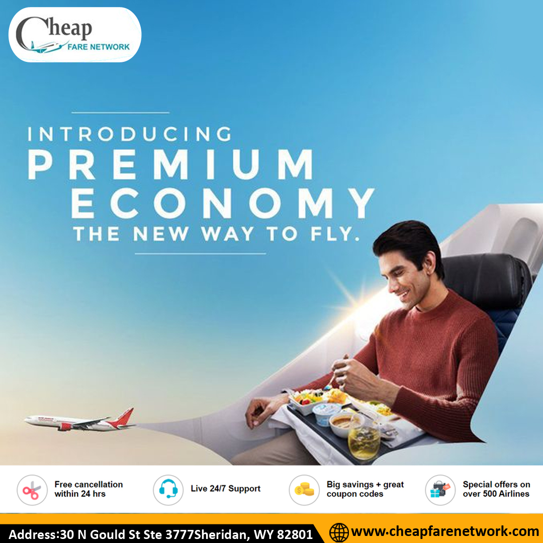 Introducing PREMIUM ECONOMY, the new way to fly!!

cheapfarenetwork.com
#flightbooking #airfare #worldtour #CheapFare #farenetwork