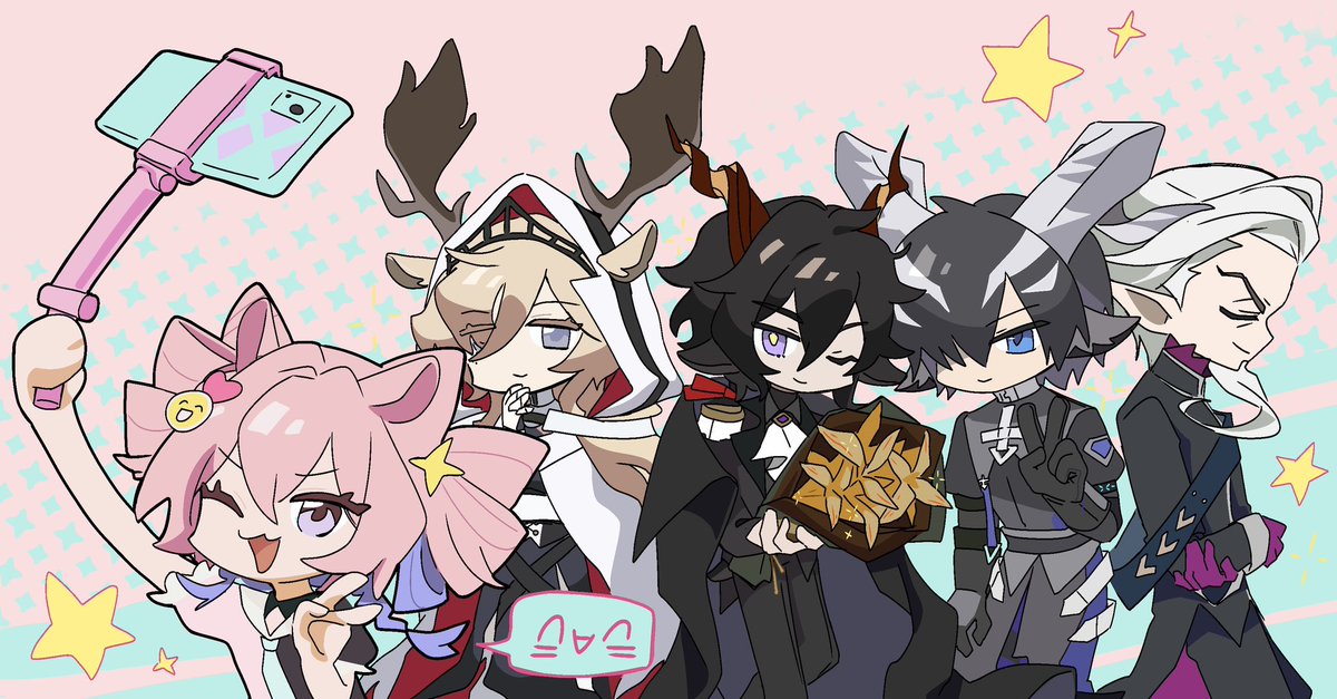 画了小羊和朋友们，上电视啦！✌︎(＾▽＾)