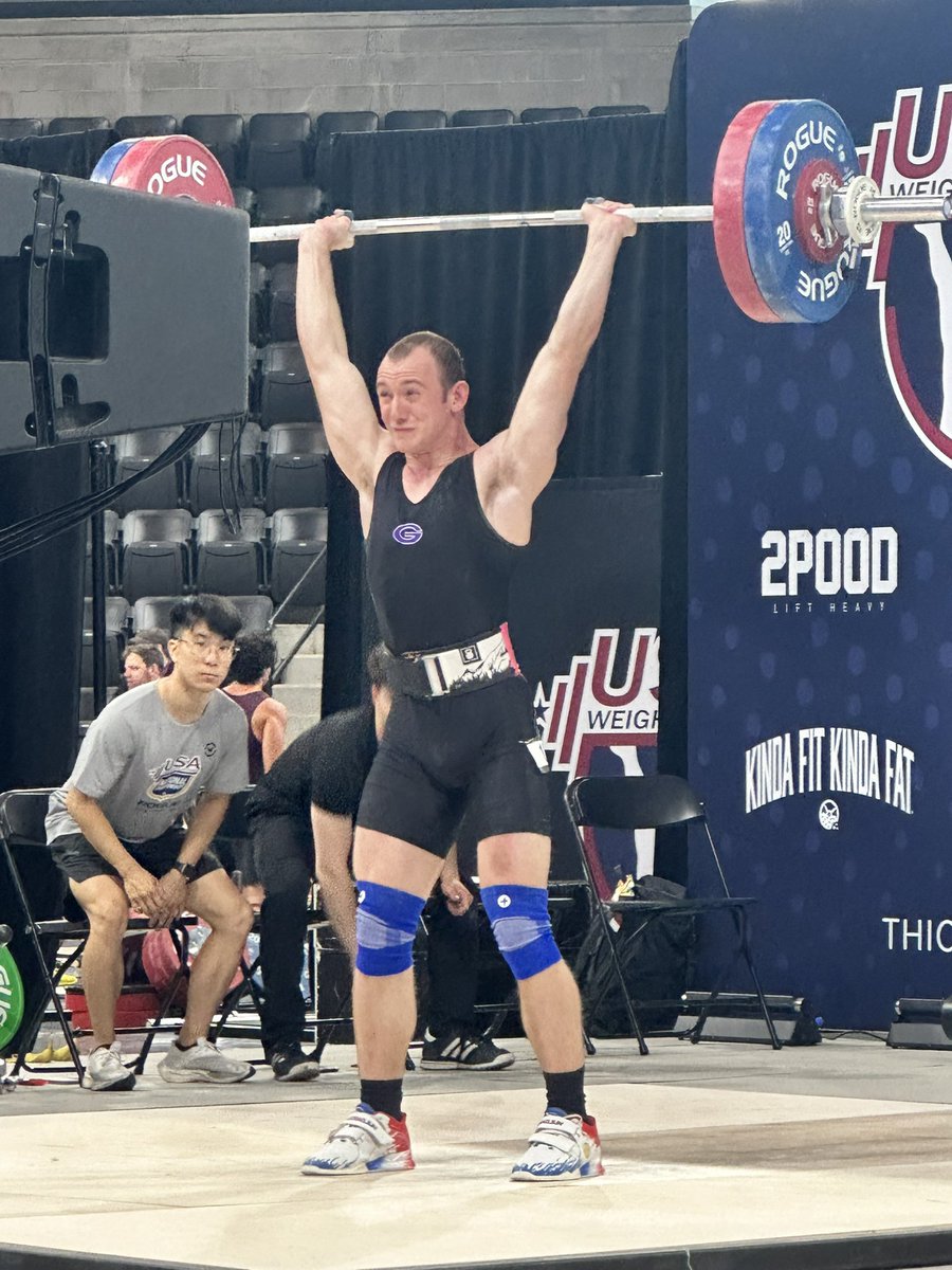 Canesweight's tweet photo. Congratulations to @Jake_HG07 for going 4 for 6 today at the @USWeightlifting Nationals in Colorado Springs! https://t.co/RbBbZS0MF4