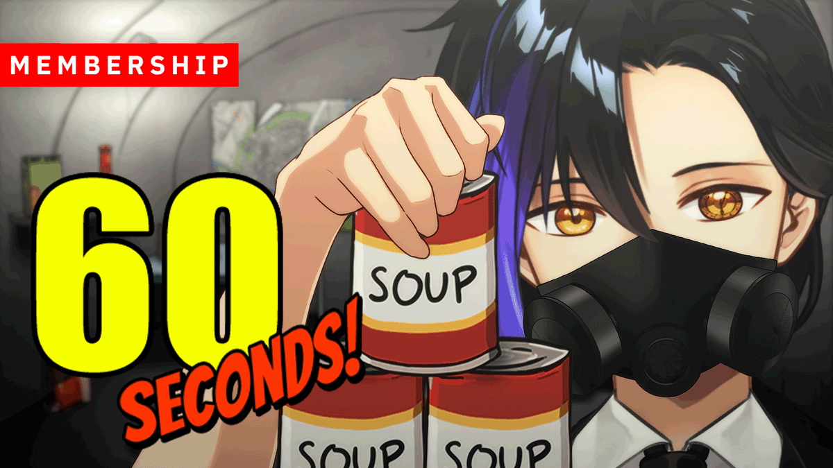 🗓️วันนี้เวลา 19.00 น. (1 ทุ่มตรง) เจอกันในไลฟ์เมมเบอร์ชิพเกม 60 Seconds ที่รอบนี้ผมต้องรอดให้ได้!🫡

เจอกันที่: youtu.be/AlA9pGkDQZA

#RamiLive #Majinova #VTuberTH