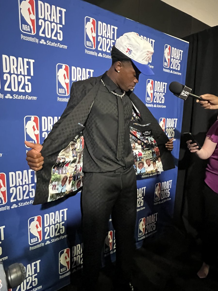 Amy Fadool Kane (@amyfadoolnbcs) on Twitter photo I spoke with VJ Edgecombe one-on-one moments after he heard his name called as the third overall pick to the Sixers. Tune in NOW to <a href="/NBCSPhilly/">NBC Sports Philadelphia</a> to see it on our On Clock post draft special! I spoke with VJ Edgecombe one-on-one moments after he heard his name called as the third overall pick to the Sixers. Tune in NOW to <a href="/NBCSPhilly/">NBC Sports Philadelphia</a> to see it on our On Clock post draft special!