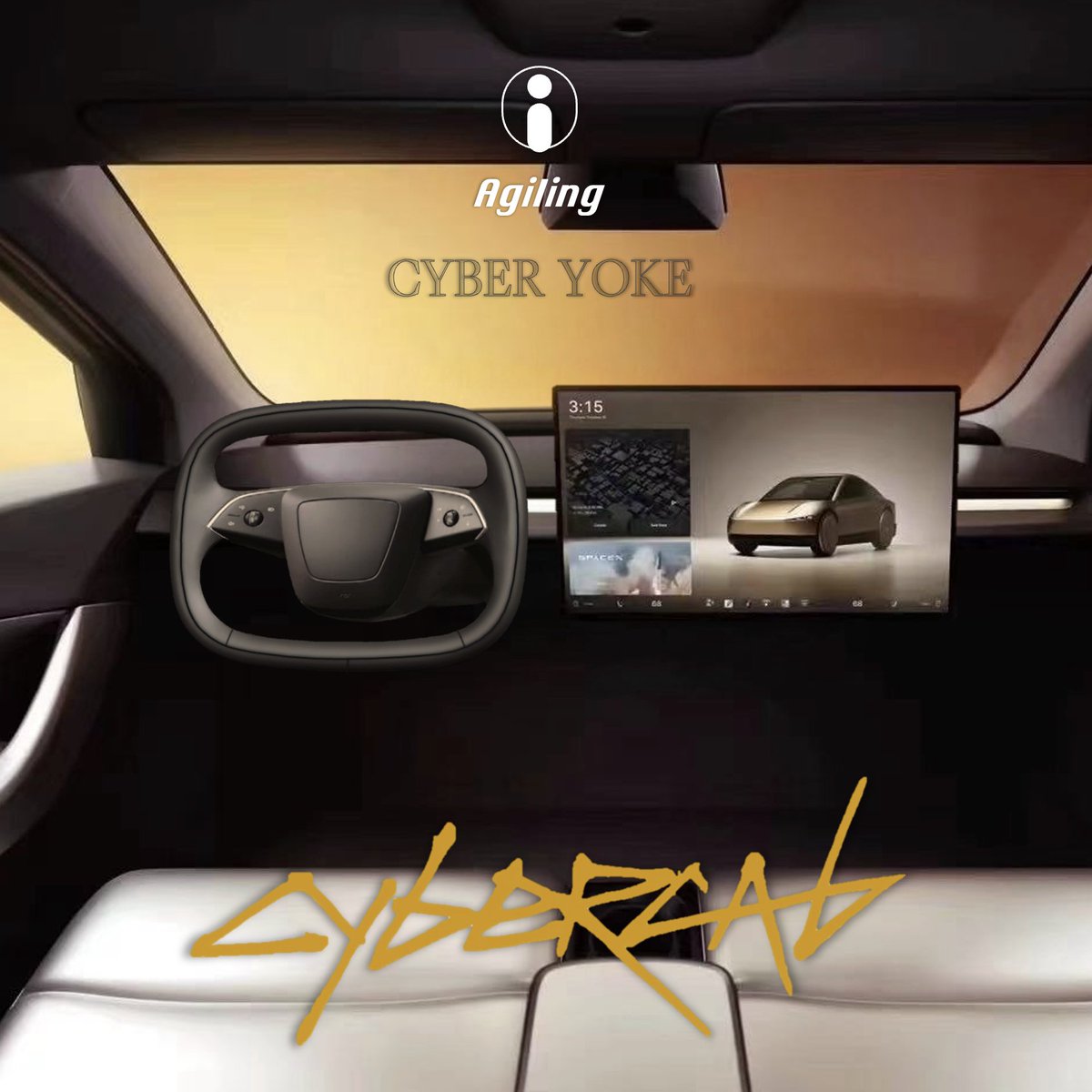 AgilingTech's tweet photo. Will CyberCab retain the steering wheel for its official version?
Remote intervention alone is not enough, necessary emergency operation devices should also be equipped. #cybercab #Robotaxi #TeslaFSD #FSD #teslamodelyjuniper #teslamodel3highland #model3highland #modelyjuniper https://t.co/iSeTuCB8I1