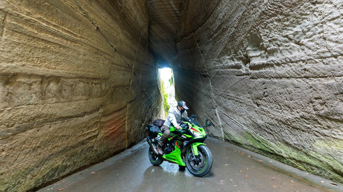 仕事前に6Rでもみじロード近辺を走ってきました🏍 最近くまモン