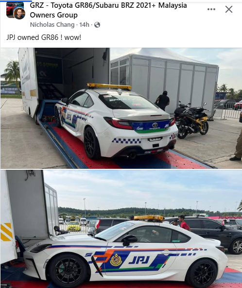 Siyes lah JPJ huna GR86?? Spec ape?