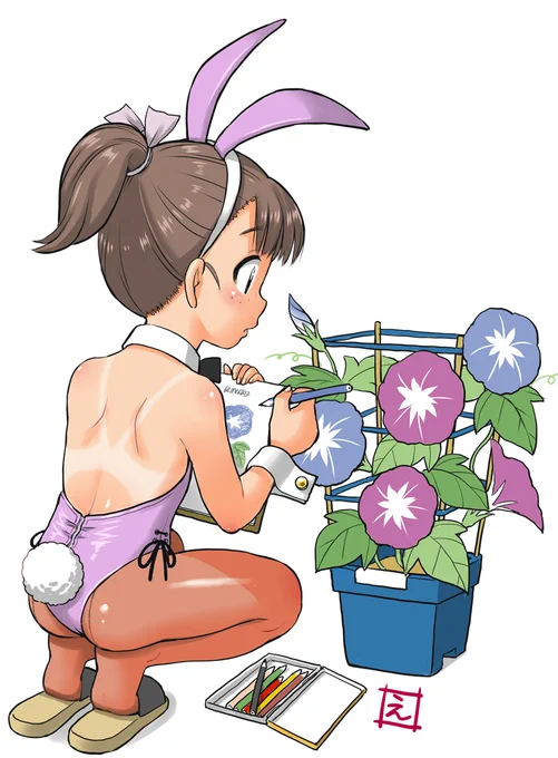 スクールバニーとか、流行んないかなぁ('-`) #刺さる人に届け一次創作祭り