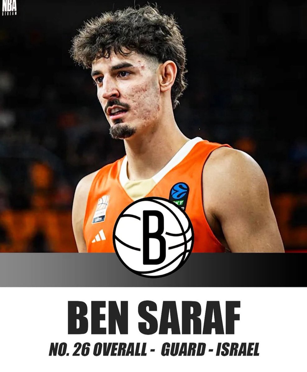 THE BIG ZIONIST: The Israeli guard, Ben Sarif, will be dropping bombs from deep with the <a href="/BrooklynNets/">Brooklyn Nets</a> after being selected with the 26th pick in this year’s #NBADraft