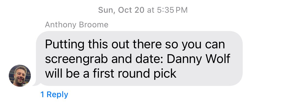 Chris Castellani (@castellani2014) on Twitter photo This is an all-time flex here
Halfway through Michiganās preseason scrimmage against Oakland,<a href="/anthonytbroome/">Anthony Broome</a> sent this text in our group chat.
<a href="/TheyAlreadyKnew/">Flaming Hot Takes</a> This is an all-time flex here
Halfway through Michiganās preseason scrimmage against Oakland,<a href="/anthonytbroome/">Anthony Broome</a> sent this text in our group chat.
<a href="/TheyAlreadyKnew/">Flaming Hot Takes</a>