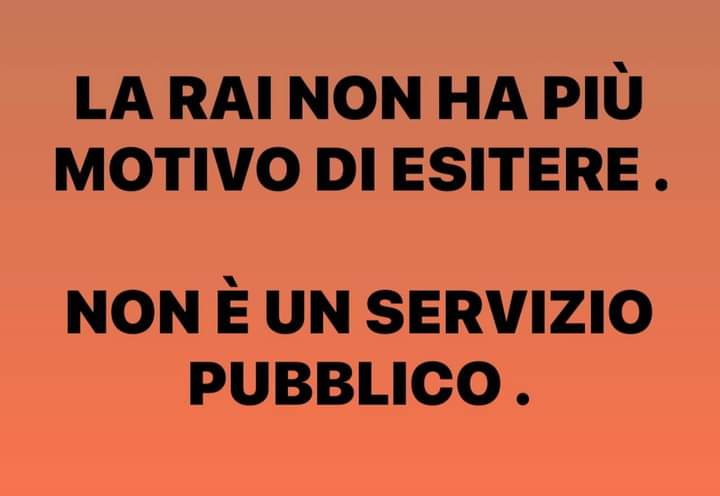 glarocca847's tweet image. #nocanone x una TV di regime👇🇮🇹