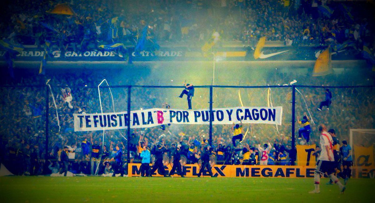UniversoBoca12's tweet photo. "TE FUISTE A LA 🅱️ POR PUTO Y CAGON"

Feliz aniBersario 26/06/11 👻 https://t.co/GTvUkGG5UG