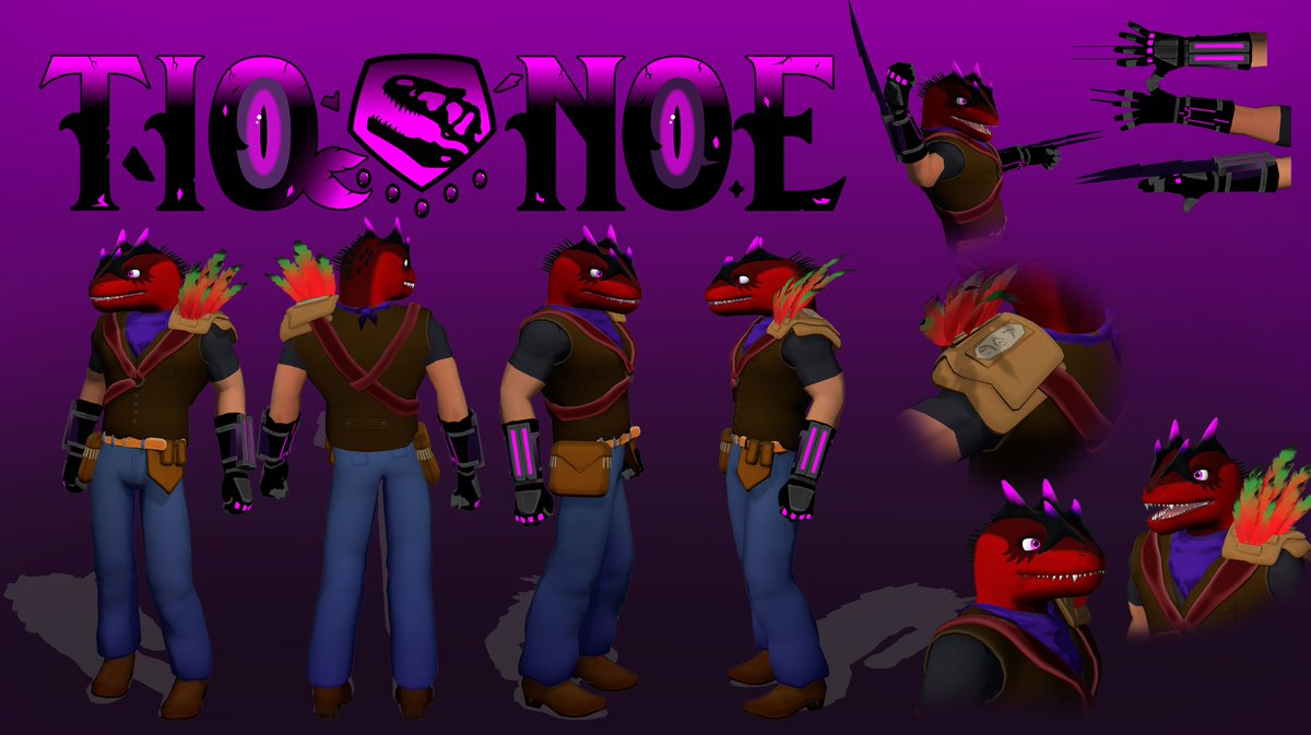 Tio Noe 🦴 Isekai Dino Chimera 🦴 tweet media