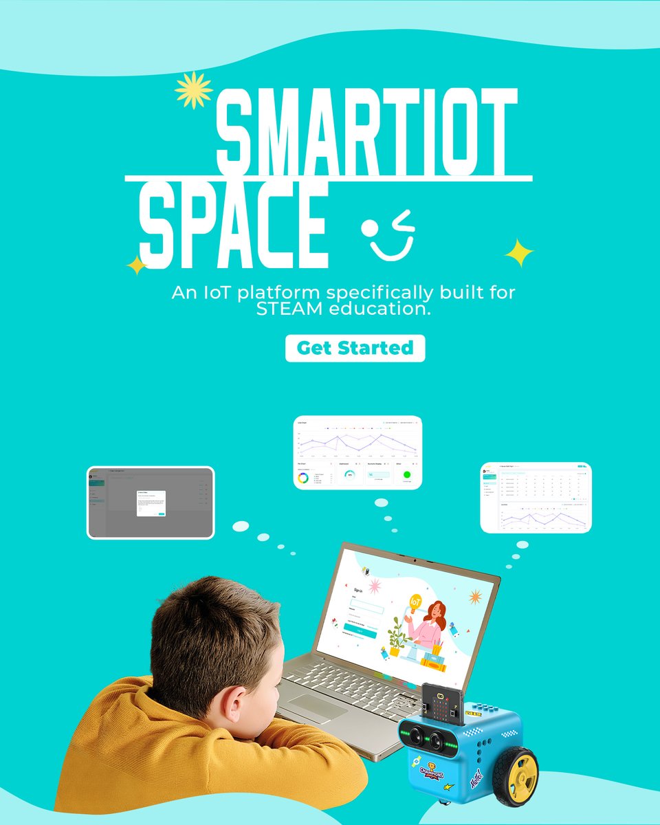 Excited to share SmartIoT Space – an innovative IoT platform designed specifically for STEAM education! 🌟
This platform empowers young learners to explore technology, science, engineering, arts, and math through hands-on activities like coding and robotics. 🚀
Ready to get